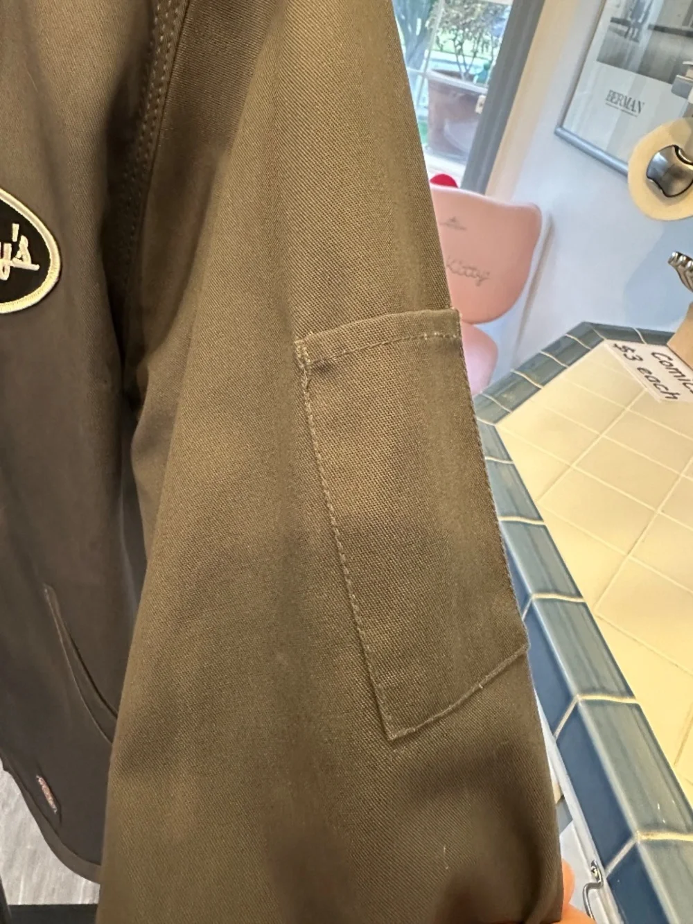 Dickies Utility Jacket Snooky's Hot Rod Mens Medium